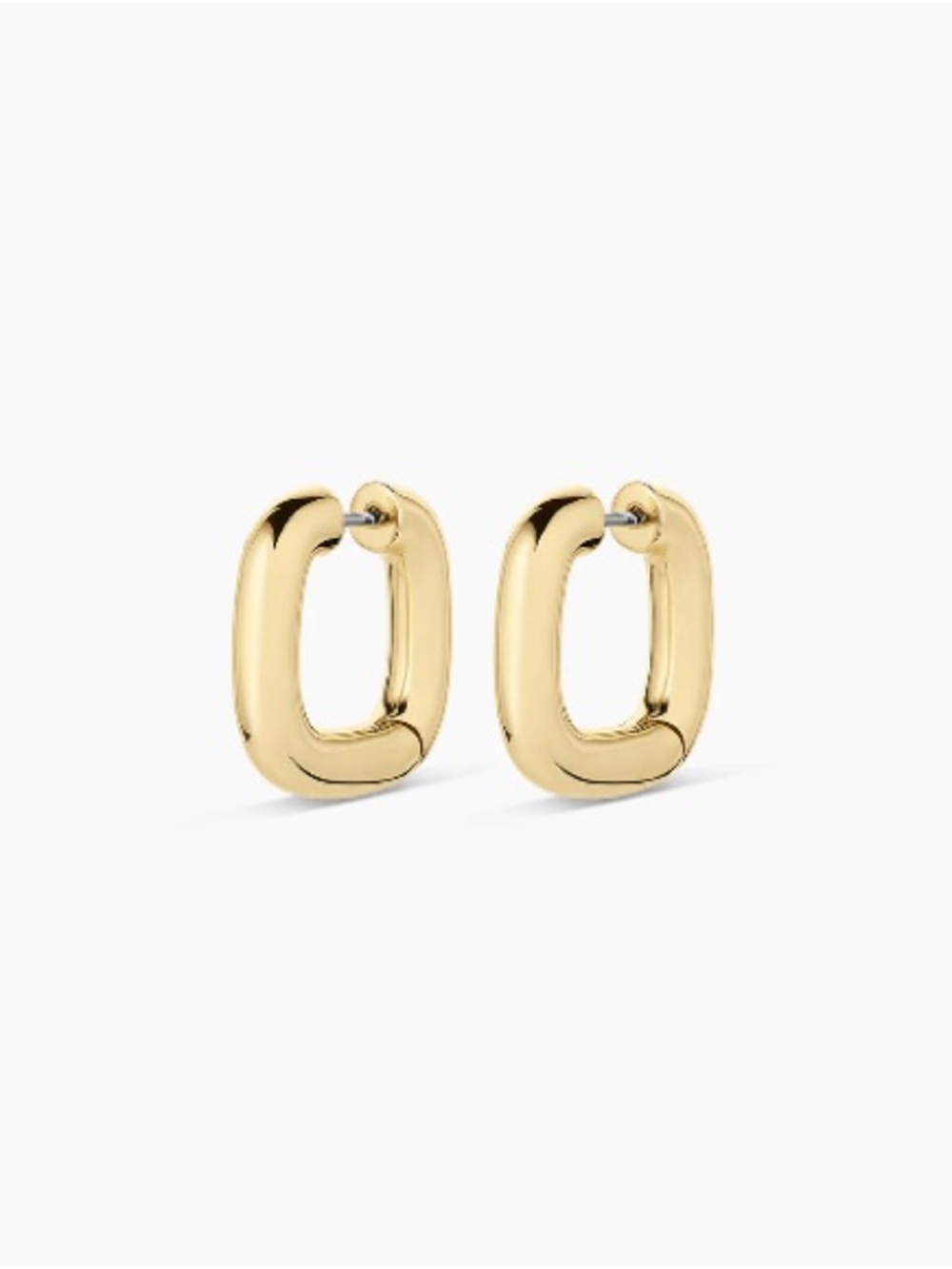 Gorjana 18k gold Charlie Hoops - New